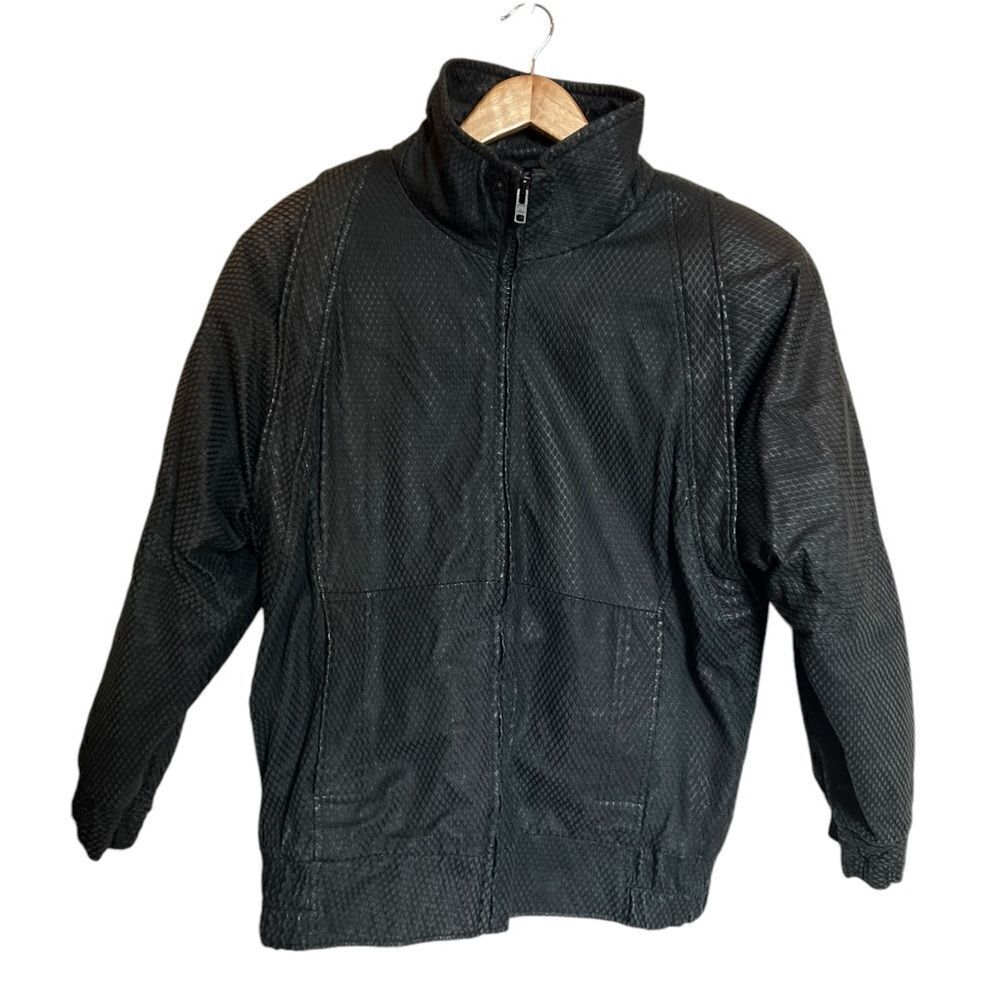 Andrew Marc Performance Leather Jacket Size Medium